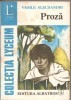 Vasile Alecsandri - Proza (1974) foto