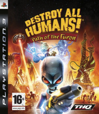 JOC PS3 DESTROY ALL HUMANS! PATH of the FURON ORIGINAL / STOC REAL / by DARK WADDER foto