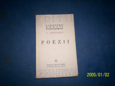 POEZII VASILE VOICULESCU 1944 foto