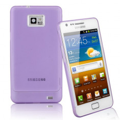 Husa Ultra Slim Mata Samsung Galaxy S2 i9100 Purple foto