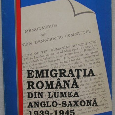 Dobrinescu Emigratia Romana din Lumea Anglo-Saxona 1939-45 autograful autorului