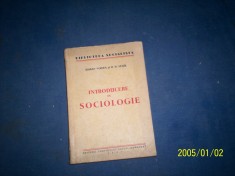 INTRODUCERE IN SOCIOLOGIE SERBAN VOINEA H.H.STAHL 1947