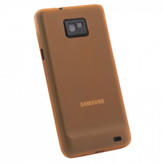 Husa Ultra Slim Mata Samsung Galaxy S2 i9100 Orange foto
