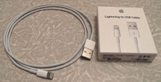 Cablu Usb Iphone 5 / de date / incarcare ,transport Gratuit Bucuresti foto