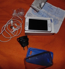 Samsung Galaxy S Advance White / Alb , Garantie foto