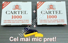 PACHET AVANTAJ CARTEL 1 - 2000 de tuburi tigari CARTEL filtru normal ( 2 x 1000 buc) + INJECTOR pentru tutun foto