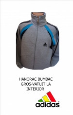 BLUZA TRENING/ HANORAC ADIDAS ,MATERIAL BUMBAC GROS-,LIVRARE GRATUITA foto