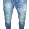 ( NOU ) Blugi CONICI - CU TUR LASAT + BRETELE CADOU - SKINNY / SLIM - ( TOATE MARIMILE: 29, 30, 31, 32, 33, 34, 36 )