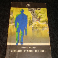 Leonida Neamtu - Teroare pentru colonel - 1971 - colectia sfinx