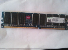 Memorie RAM DDR1 1GB Kingmax pentru PC perfect functionabil foto