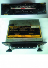 RADIO-CASETOFON AUTO, SHARP MODEL RG-6200H, STEREO anii &amp;#039;80 ( REZERVAT ) foto