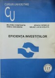 EFICIENTA INVESTITIILOR - Militaru, Neagu, Vasile, Melnic