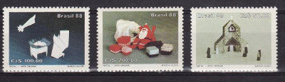 CF390 - Brazilia 1988 - catalog nr.2271-3 neuzat,perfecta stare foto