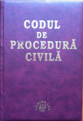 CODUL DE PROCEDURA CIVILA foto
