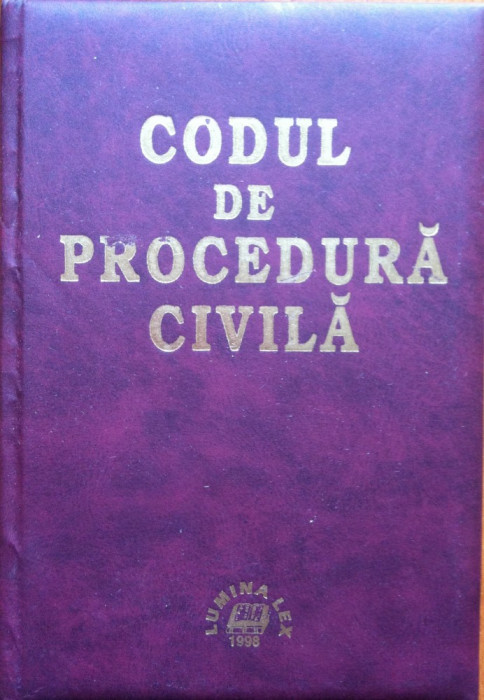 CODUL DE PROCEDURA CIVILA