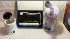 Kit cosmetica-electroderm-vapozon-sterilizator portabil foto
