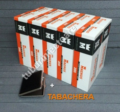 PACHET AVANTAJ MAGNUS 7 - 2000 tuburi tigari MAGNUS filtru normal, calitate PREMIUM (10 x 200 buc) + TABACHERA foto