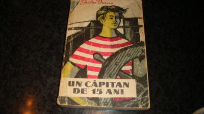 Jules Verne - Un capitan de 15 ani - 1960 - colectia Cutezatorii ( cu romb ) foto