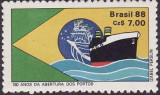 C386 - Brazilia 1988 - catalog nr.2243 neuzat,perfecta stare, Nestampilat