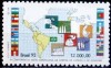 C408 - Brazilia 1993 - cat.no.2525 neuzat,perfecta stare, Nestampilat