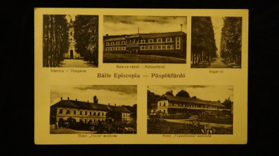 Baile Episcopia-Biserica,Baia cu valuri,Sugar,Hotel Dacia,Hotel Transilvania-&amp;#039;31 foto