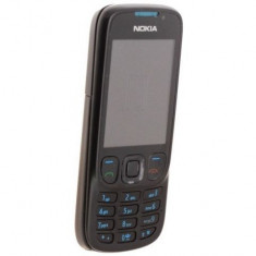 Carcasa Nokia 6303 Classic neagra (mijloc / miez / corp, capac baterie / spate, fata si tastatura) NOUA foto