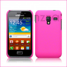 Husa Samsung Galaxy Ace Plus S7500 Carcasa Protectie roz foto