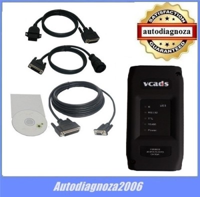 Interfata diagnoza auto, escavator, tiruri, camioane tester Volvo VCADS Pro 2.40 foto