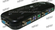 Distribuitor KVM 4 porturi,splitter KVM 4 porturi - 114381 foto