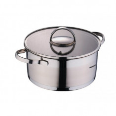 Oala din inox cu capac Dazzle Basic Bergner 6312 foto