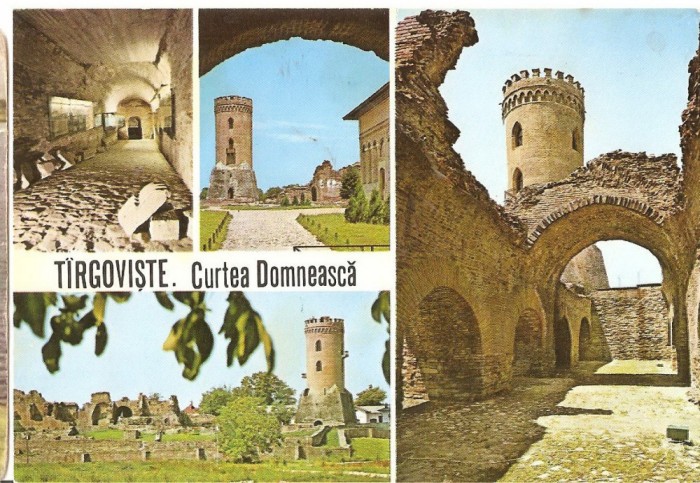 CPI (B3812) TARGOVISTE. CURTEA DOMNEASCA, EDITURA MERIDIANE, CIRCULATA, (8842)