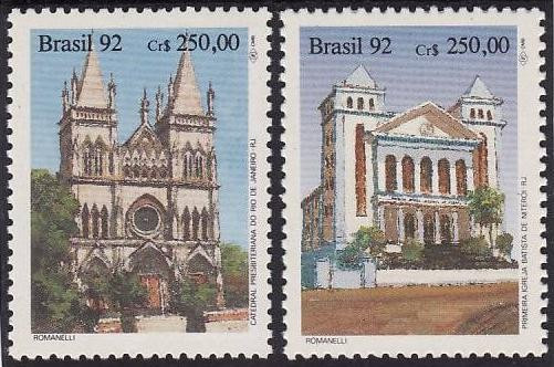 C402 - Brazilia 1992 - cat.no.2450-1 neuzat,perfecta stare