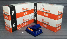 PACHET AVANTAJ MAGNUS 25 - 2000 tuburi tigari MAGNUS filtru normal, calitate PREMIUM (4 x 500 buc) + INJECTOR TRIPLE pentru tutun foto
