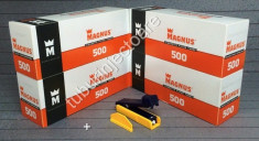 PACHET AVANTAJ MAGNUS 23 - 2000 tuburi tigari MAGNUS filtru normal, calitate PREMIUM (4 x 500 buc) + INJECTOR pentru tutun foto