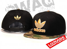 Sapca Snapback ADIDAS Cozoroc Army LICHIDARE STOC ! foto