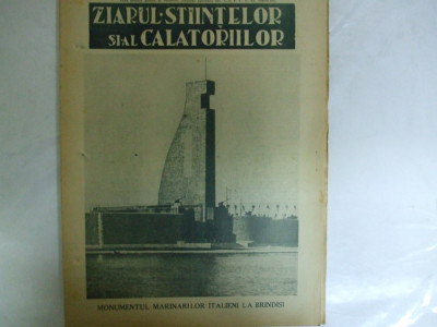 Ziarul stiintelor si al calatoriilor Nr. 9 1934 Buciumani, Vidra de Sus, M. T. Rumano In inima padurilor virgine foto