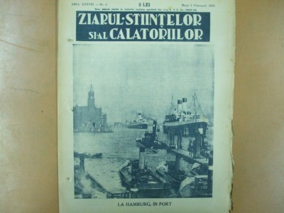 Ziarul stiintelor si al calatoriilor Nr. 6 1934 M. T. Rumano In inima padurilor virgine foto
