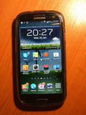 Samsung Galaxy SIII GT-I9300 Blue 3G 16Gb - S3 - orice retea - impecabil foto