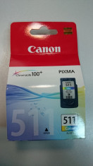 CANON CL-511, COLOUR INK CARTRIDGE foto