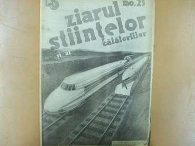 Ziarul stiintelor si al calatoriilor Nr. 23 1934 M. T. Rumano In inima padurilor virgine foto