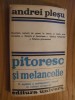ANDREI PLESU - PITORESC SI MELANCOLIC - 1980, 262 p., Alta editura