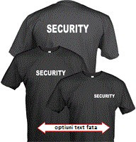 Tricou SECURITY| Security Tshirts | Tricou Paza Bodyguard | arhiva Okazii.ro