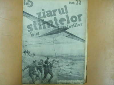 Ziarul stiintelor si al calatoriilor Nr. 22 1934 Stabiloplanul Filip Mihail, M. T. Rumano In inima padurilor virgine foto