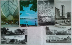 Lot 6 carti postale circulate BUCURESTI R. P. R. foto