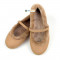 CROCS ORIGINALI balerini noi fete, fara eticheta -model girl&#039;s nanook, culoare gold- marime J1(32)