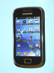 Samsung Galaxy mini 2 GT-S6500D - stare buna - negru foto