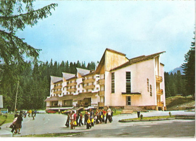 CPI (B3873) DURAU. HOTELUL &amp;quot;DURAU&amp;quot;, EDITURA OSETCM, CIRCULATA, STAMPILA, TIMBRU IMPRIMAT foto