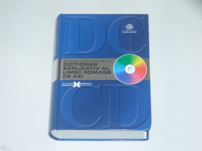ELENA COMSULEA - DICTIONAR EXPLICATIV AL LIMBII ROMANE DE AZI ~ contine CD ~ foto