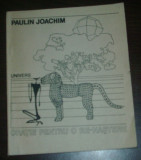 PAULIN JOACHIM - ORATIE PENTRU O RE-NASTERE (VERSURI/editie GABRIELA NEGREANU)