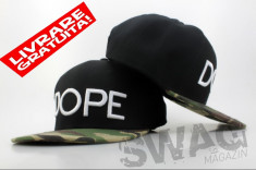 Sapca Snapback DOPE COUTURE Cozoroc Army IN STOC Livrare Gratuita foto